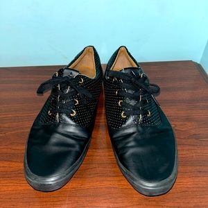 ALDO Black Leather Shoes Men Size 9.5